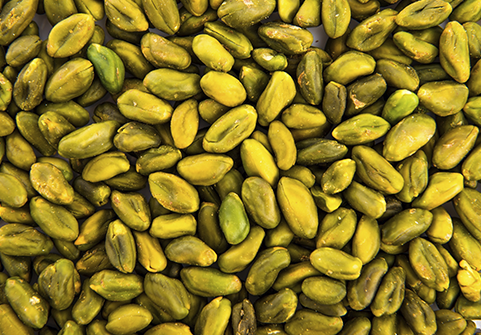 Shelled pistachios